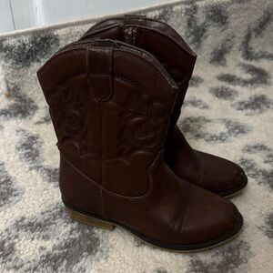 Cat & Jack Brown Kids Boots